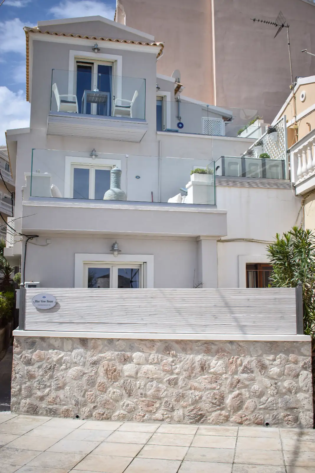 Blue View House Outside View