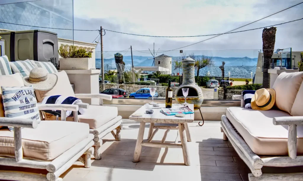 Blue View House in Corfu